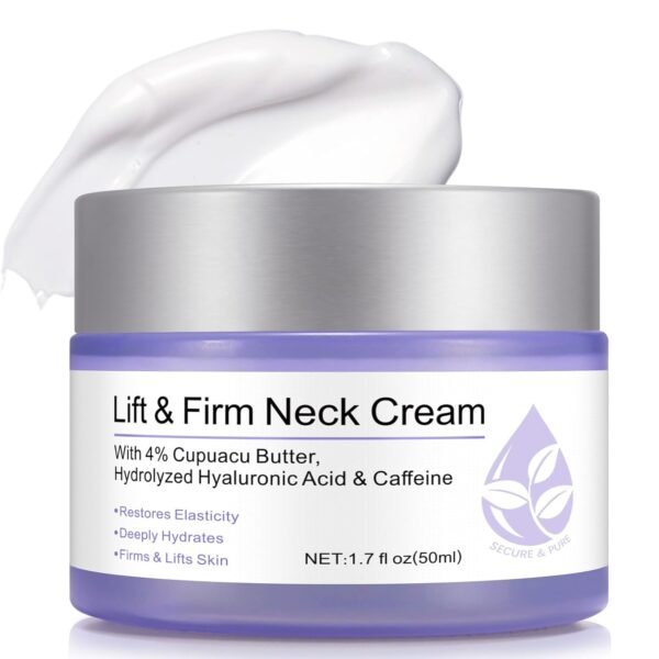 Neck Firming Cream - Anti-Aging Tighten and Lift Neck Cream for Wrinkles Sagging Skin - Neck Tightening Cream Suitable for Neck Face Throat Chest For Women Men 1PACK