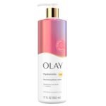 Olay Body Lotion Nourishing & Hydrating for Women with Hyaluronic Acid, 24hr Moisturizing, Vitamin E & Vitamin B3 Complex, Fast Absorbting Formula, 17 fl oz