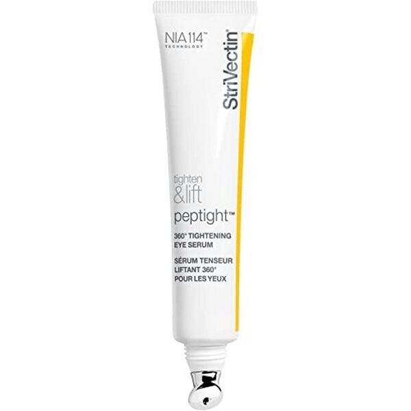 StriVectin Tighten and Lift Peptight 360 Degree Eye Serum with Tightening and Brightening Peptides for Wrinkles, Under Eye Bags and Puffiness, 1 fl. Oz