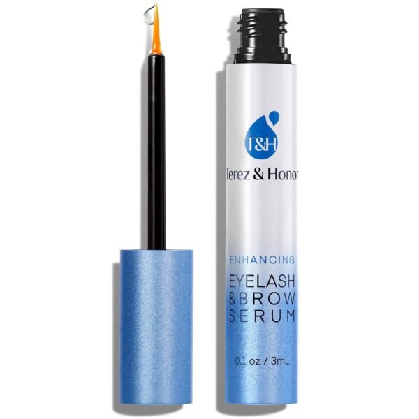 Advanced Eyelash Serum for Thicker, Longer Eyelashes and Eyebrows - Grow Luscious Lashes with Brow Enhancer (3mL)