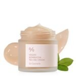Dr.Ceuracle Vegan Kombucha Tea Gel Cream - Korean Skincare Lightweight Watery Hydrating Moisturizer with Kombucha Tea Extract, Sunflower Seed Oil (75g / 2.64 oz.)