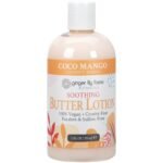 Ginger Lily Farms Botanicals Soothing Butter Lotion for Dry Skin, Coco Mango, 100% Vegan & Cruelty-Free, Coconut Mango Scent, 12 Fl Oz