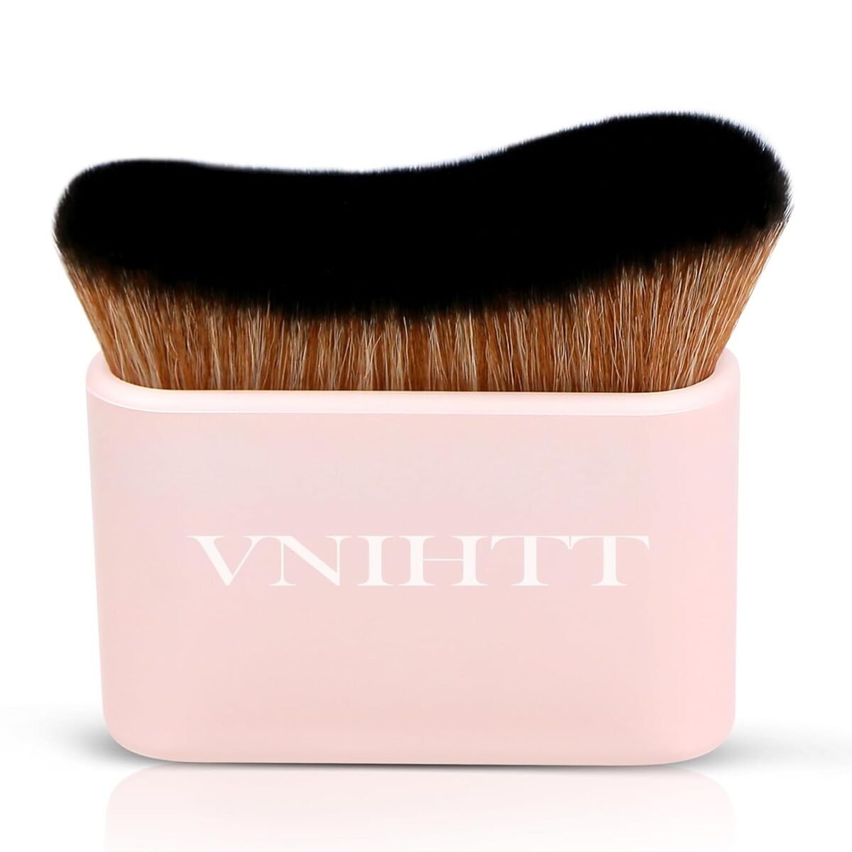 Self Tanner Brush for Face & Body - Kabuki Applicator for Self Tanning,Fake Tan,Sunscreen, Makeup - Bronzer & Blending Brush for Spray Tan & Body Foundation