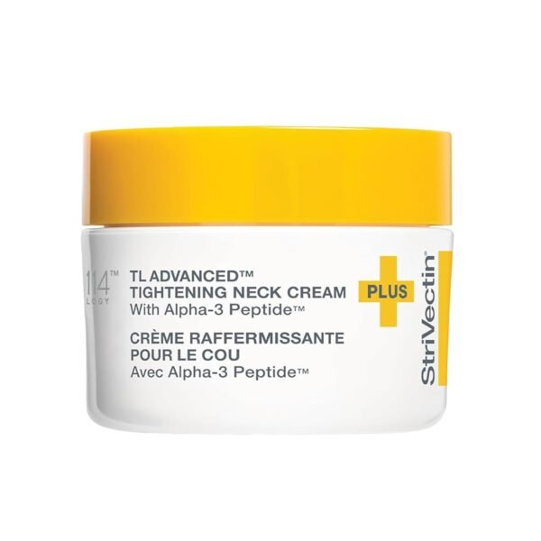 StriVectin Tighten & Lift Advanced Neck Cream PLUS with Alpha-3 Peptides™ for Neck & Décolleté, Smoothing Look of Wrinkles & Fine Lines, Improves Crepey Skin & Vertical Lines, for Soft Smooth Skin