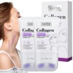2Pcs Sadoer Neck Collagen Cream-Collagen Firming Lifting Neck Cream,Sadoer Face & Neck Collagen Cream,Tightening Face/Neck Anti-Wrinkle Collagen Cream,Firm and Lift Sagging Skin