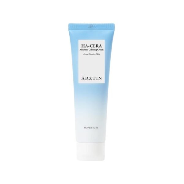 HA-CERA Moisture Calming Cream, 5- layer Hyaluronic acid, Ceramide Cream, Moisture barrier, Deep hydration for Dry, Dehydrated, Oily, Sensitive Skin, Vegan, Clean Korean Skin Care, 2.7 fl. oz, 80ml