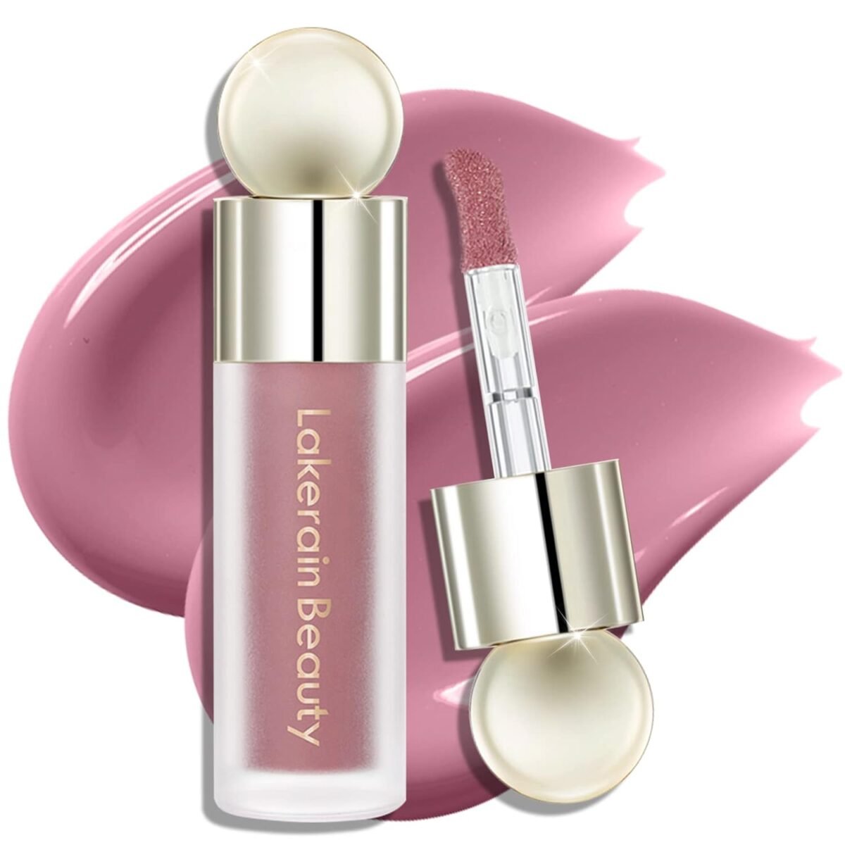 Liquid Blush, Natural Matte Velvet Finish, Soft Cream Liquid Face Blush for Cheeks, Skin Tint Rubor Makeup, Long Lasting Lightweight Blendable (#03 Rosy Mauve)