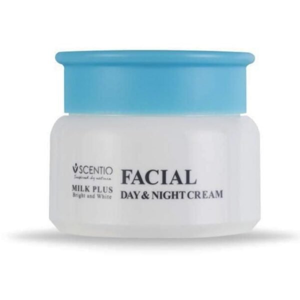MILK PLUS FACIAL DAY & NIGHT CREAM (50 ML), 1.76 Ounce (Pack of 1)