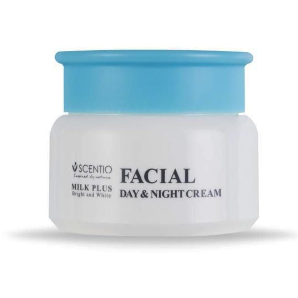 MILK PLUS FACIAL DAY & NIGHT CREAM (50 ML), 1.76 Ounce (Pack of 1)