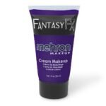 Mehron Makeup Fantasy FX Cream Makeup | Water Based | Halloween | Purple Face & Body Paint For Adults 1 fl oz (30ml) (Purple)