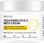 Neck Cream, Skin Tightening Cream for Face, Neck, Chest & Décolleté, Firming Cream for Tightening and Wrinkles for an Even Skin Tone and Neck Lift