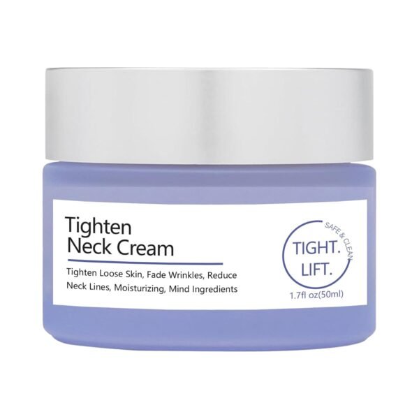 Neck Firming Cream, Anti Wrinkle Moisturizing Neck Cream, Smooth & Tight Skin, Help Reduce Fine Lines & Wrinkles(1.7 oz)