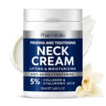 Neck Firming Cream Tightening Lifting Sagging Skin - Skin Tightening Cream for Face - Decollete & Chest, Under Chin Firming for Older Women - Neck Wrinkles Treatment with Collagen & Hyaluronic Acid