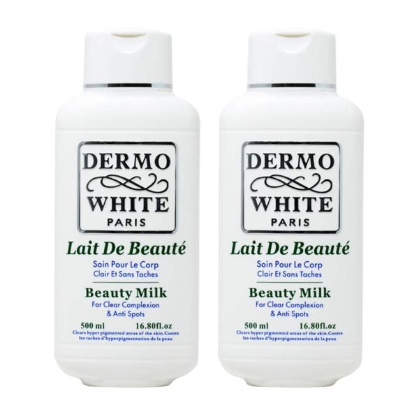 Paris Beauty Milk Lotion 500ml/16.80oz (Pack of 2)