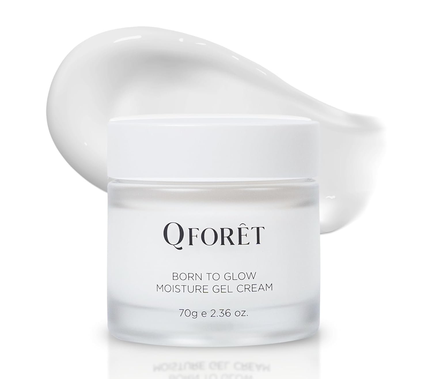 Vegan Hydrating Gel Cream – Korean Moisturizer with Hyaluronic Acid, Ceramide & Plant-Based Mucin for Dry and Sensitive Skin, 65% Plant Extracts, 2.36oz
