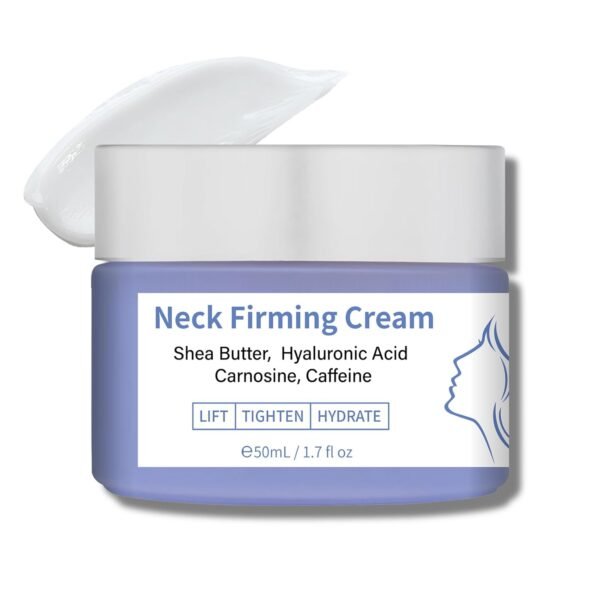 Neck Firming Cream, Tighten and Lift Neck Cream, Even Skin Tone, Hydrate and Smooth Neck, Anti-Aging Neck Cream, Suitable for All Skin Types 1.7 Floz