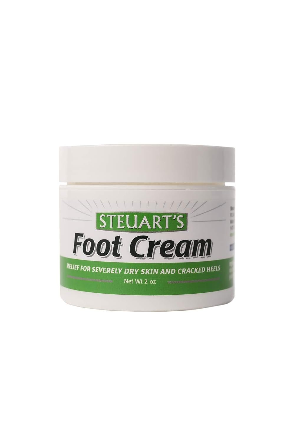 Steuart's Foot Cream for cracked heals and dry callused feet