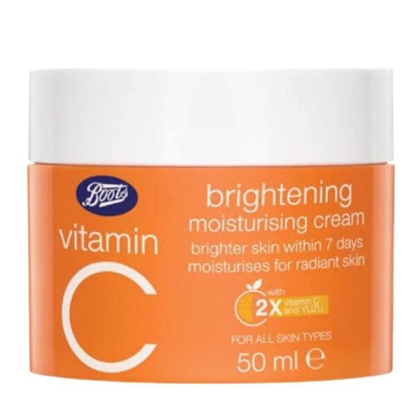 Taweengam Facial Cream Face Moisturizer Boots 2 x Vitamin C Moisturizing Skin Care Smooth Skin 50 ml, Pack of 1