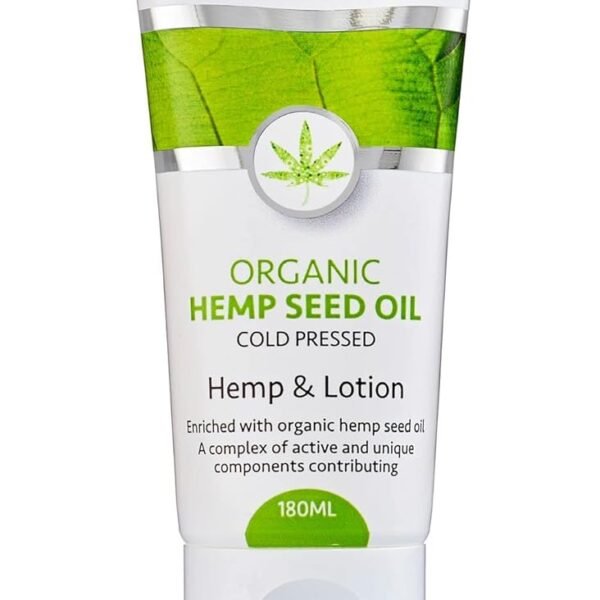 Wellness Premium Products Organic Hemp Seed Oil Lotion Unisex Body Lotion 6.3 oz