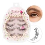 Cat Eye False Lashes - Long Wispy Eyelashes for Dating Makeup, Outer Corner Dramatic Volume 5-12mm, 4 Pairs (E2)